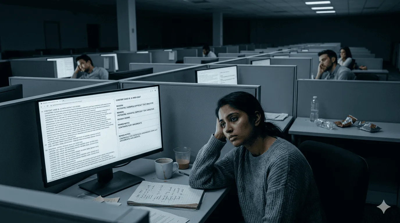 Les travailleurs invisibles : la face cachée de l'IA